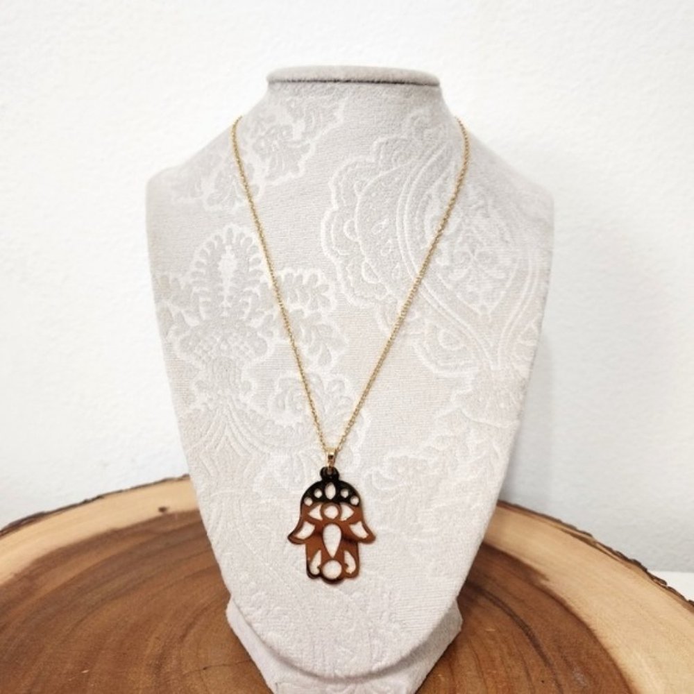 Hamsa Hand Necklace